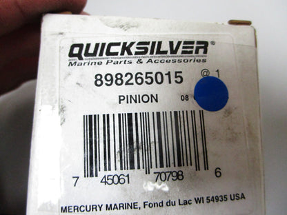 *NEW OEM* 0810 Mercury Quicksilver Pinion 898265015
