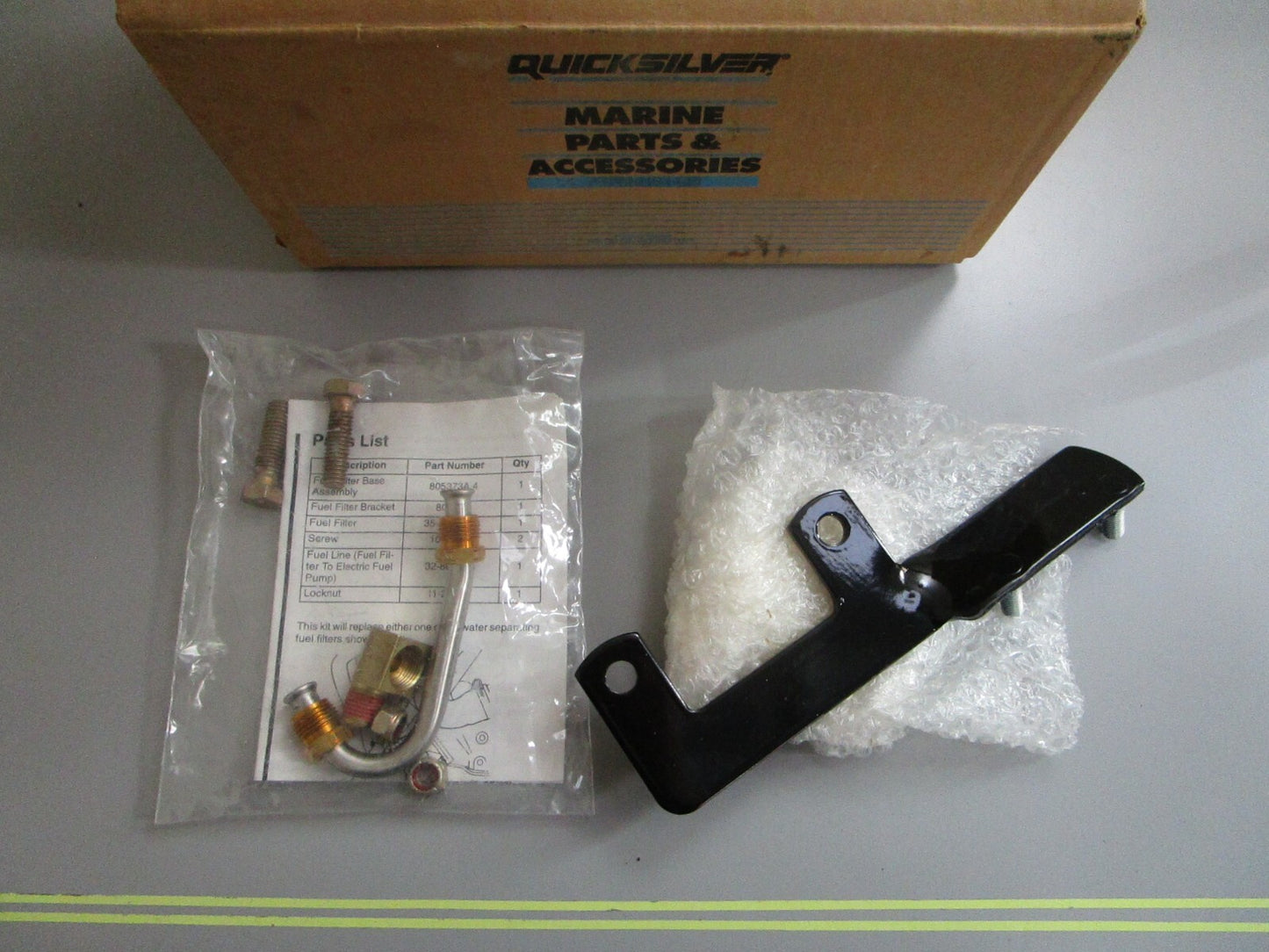 *NEW OEM* 0820 Mercury Quicksilver Filter Hardware Kit 35-807172A1