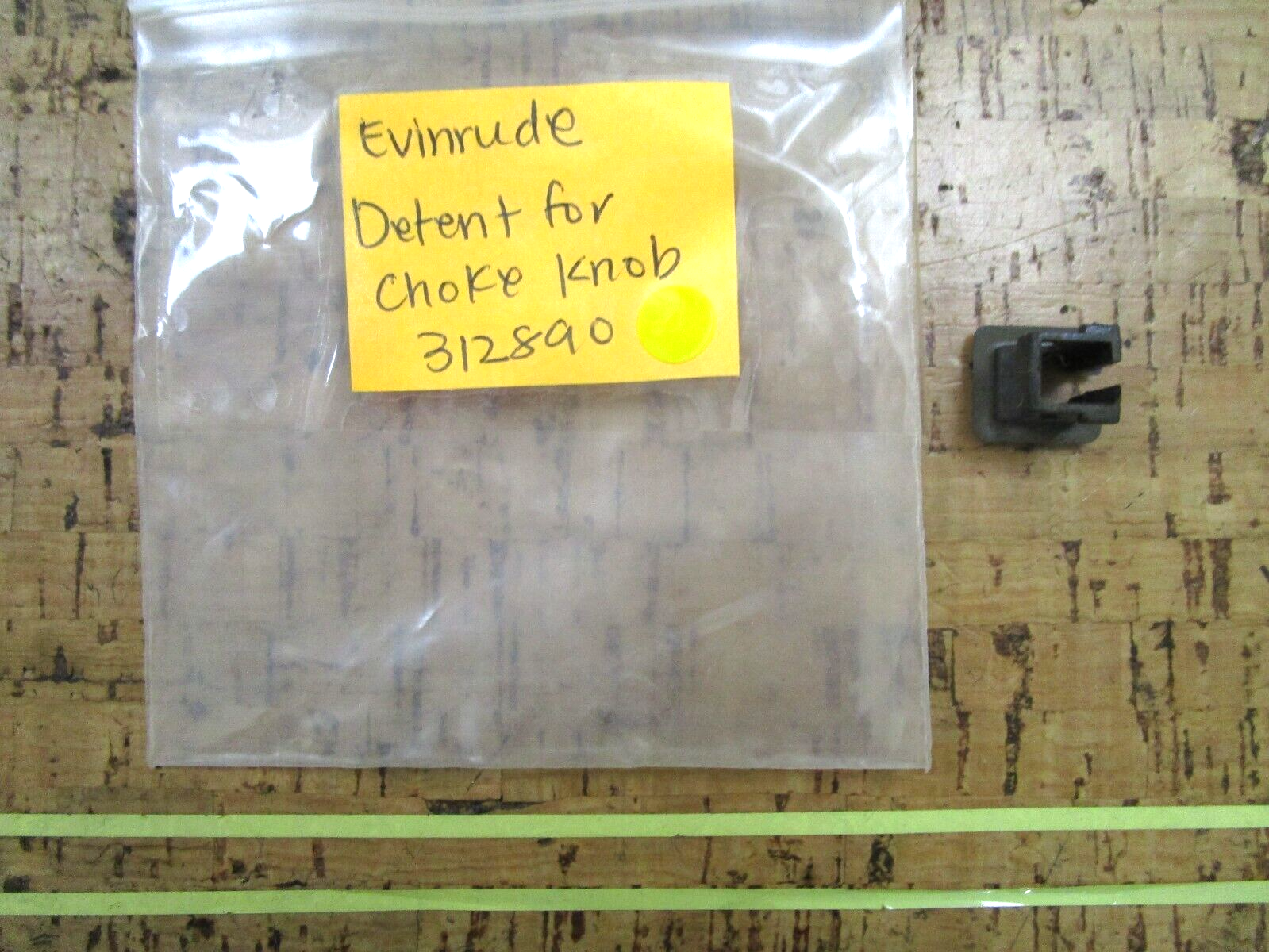 *NEW OEM* 0750 OMC Johnson Evinrude DETENT FOR CHOKE KNOB 312890 0312890