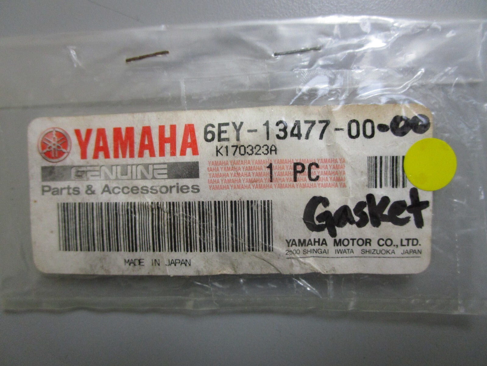 *NEW OEM* 0750 Yamaha GASKET 6EY-13477-00-00