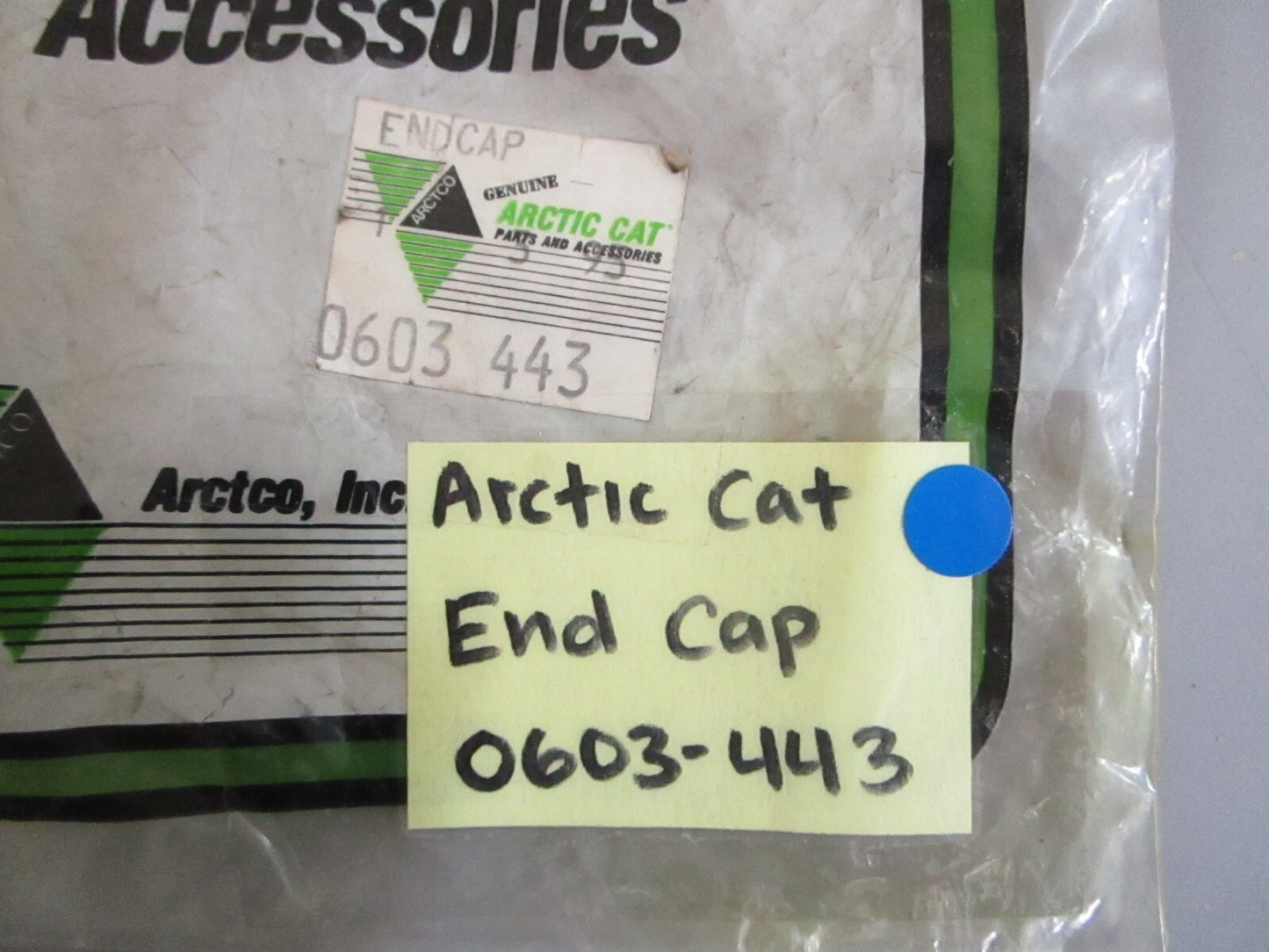 *NEW OEM* 0820 Arctic Cat End Cap 0603-443