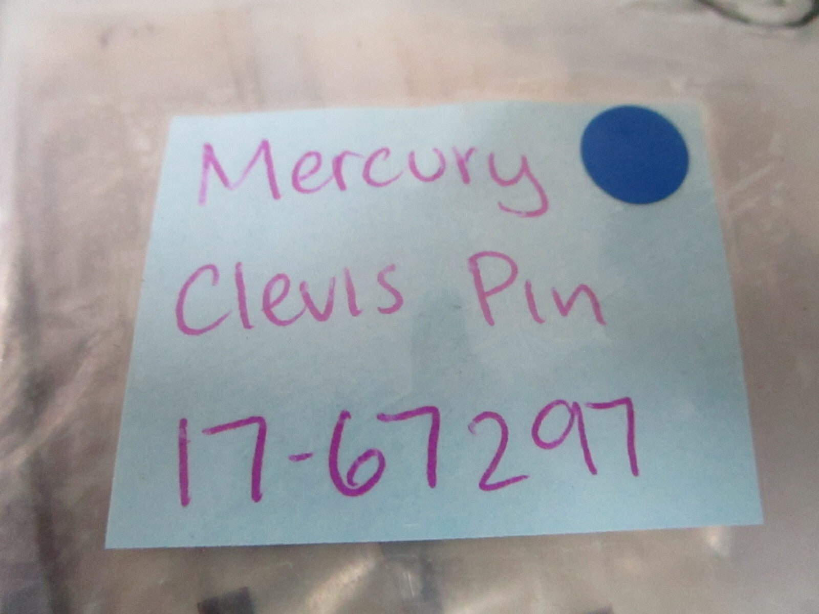 *NEW OEM* 0810 Mercury Quicksilver Clevis Pin 17-67297