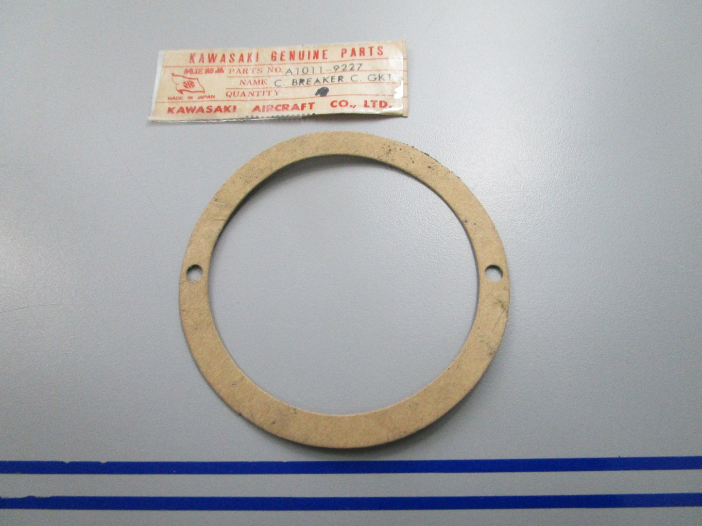 NEW OEM Kawasaki A1011-9227 Contact Breaker Cover Gasket 0810