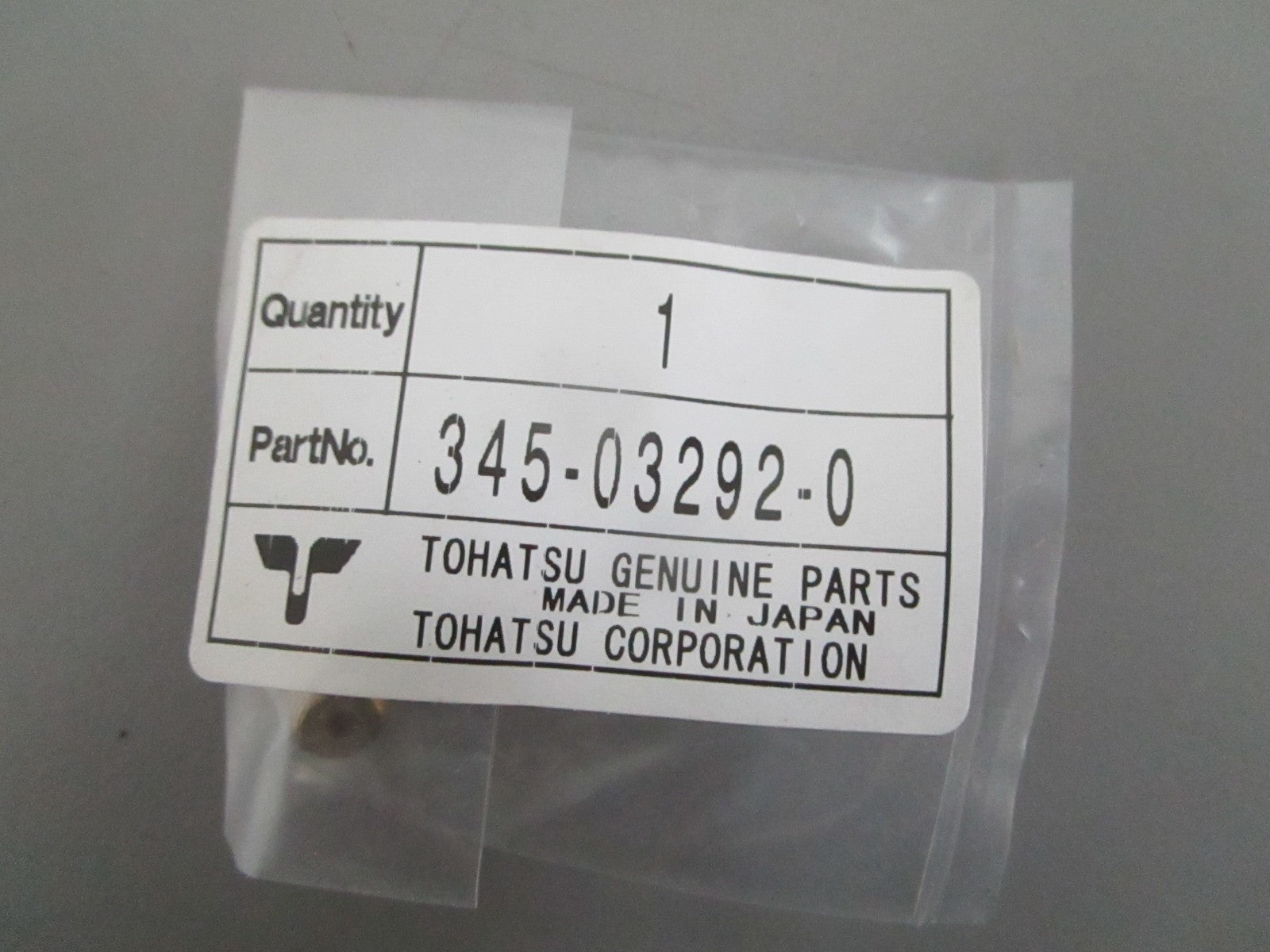 NEW OEM 345-03292-0 Tohatsu Drain Screw 0820