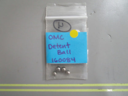 *NEW OEM* (LOT OF 4) 0810 OMC Johnson Evinrude Detent Ball 160084 0160084