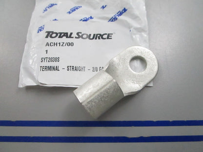 NEW SYT2038S Total Source 2/0 GA Straight Terminal 0810