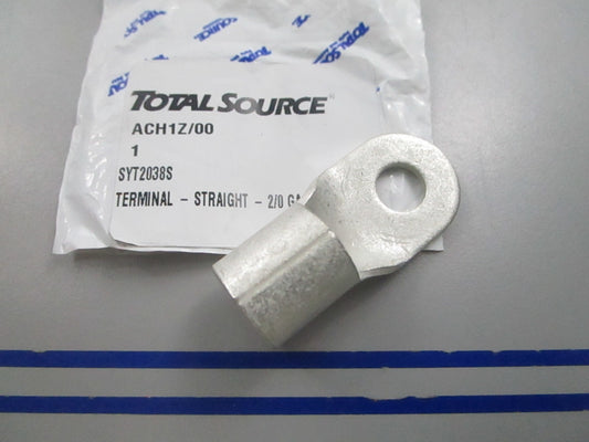 NEW SYT2038S Total Source 2/0 GA Straight Terminal 0810