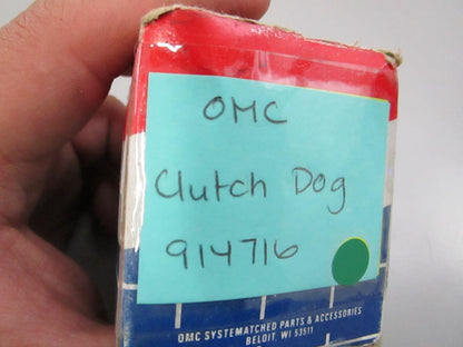 NEW OEM 914716 0914716 OMC Johnson Evinrude Clutch Dog 0810