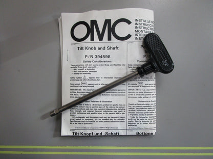 *NEW OEM* 0820 OMC Johnson Evinrude Tilt Knob Ay 434050 0434050
