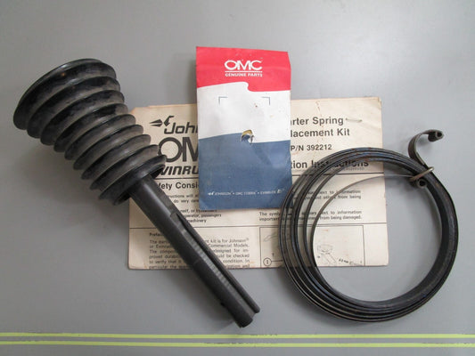 *NEW OEM* 0820 OMC Johnson Evinrude Starter Spring Kit 392212 0392212