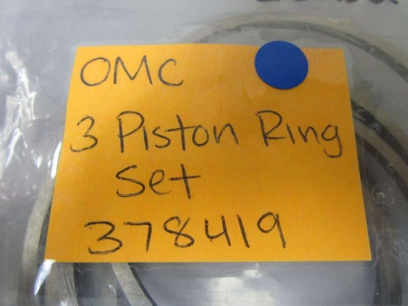 *NEW OEM* 0770 OMC Johnson Evinrude 3 Piston Ring Set 378419 0378419