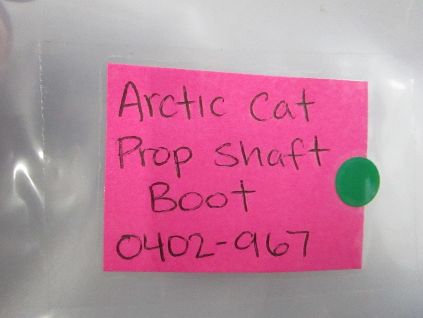 NEW OEM 0402-967 Arctic Cat Prop Shaft Boot 0810