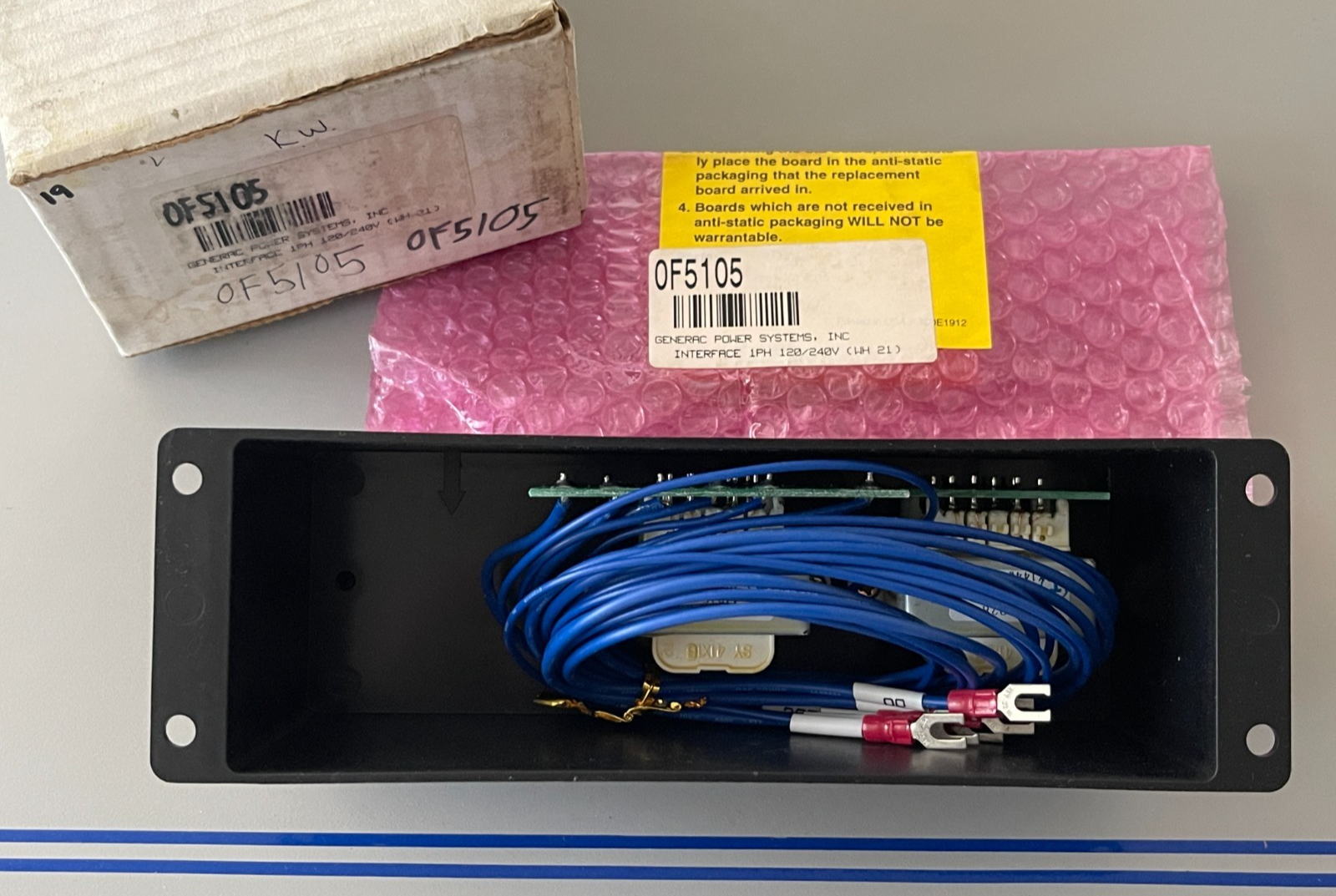 *NEW OEM* 0720 Generac 1 Phase 120-240V Interface 0F5105