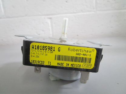NEW OEM W10185981 Whirlpool Dryer Timer 0820