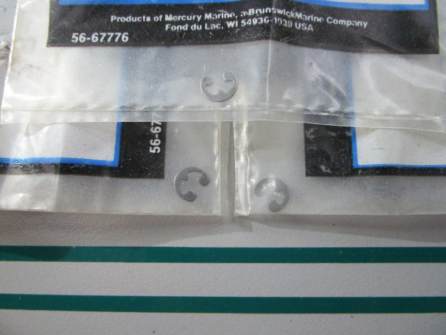 NEW OEM (LOT OF 3) 53-818299 Mercury Quicksilver E-Ring 0810