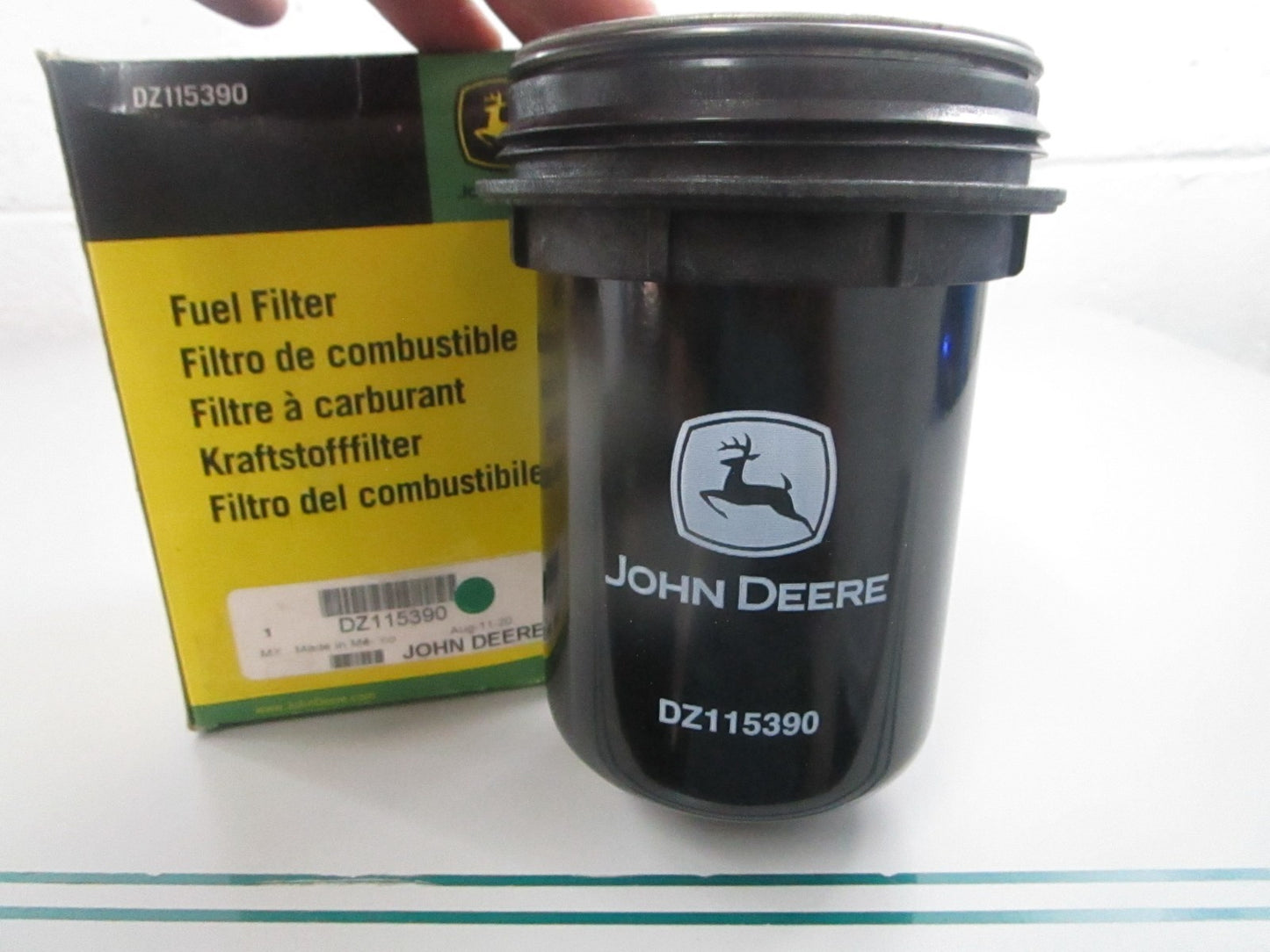 John Deere NEW OEM Final Fuel Filter DZ115390 0810