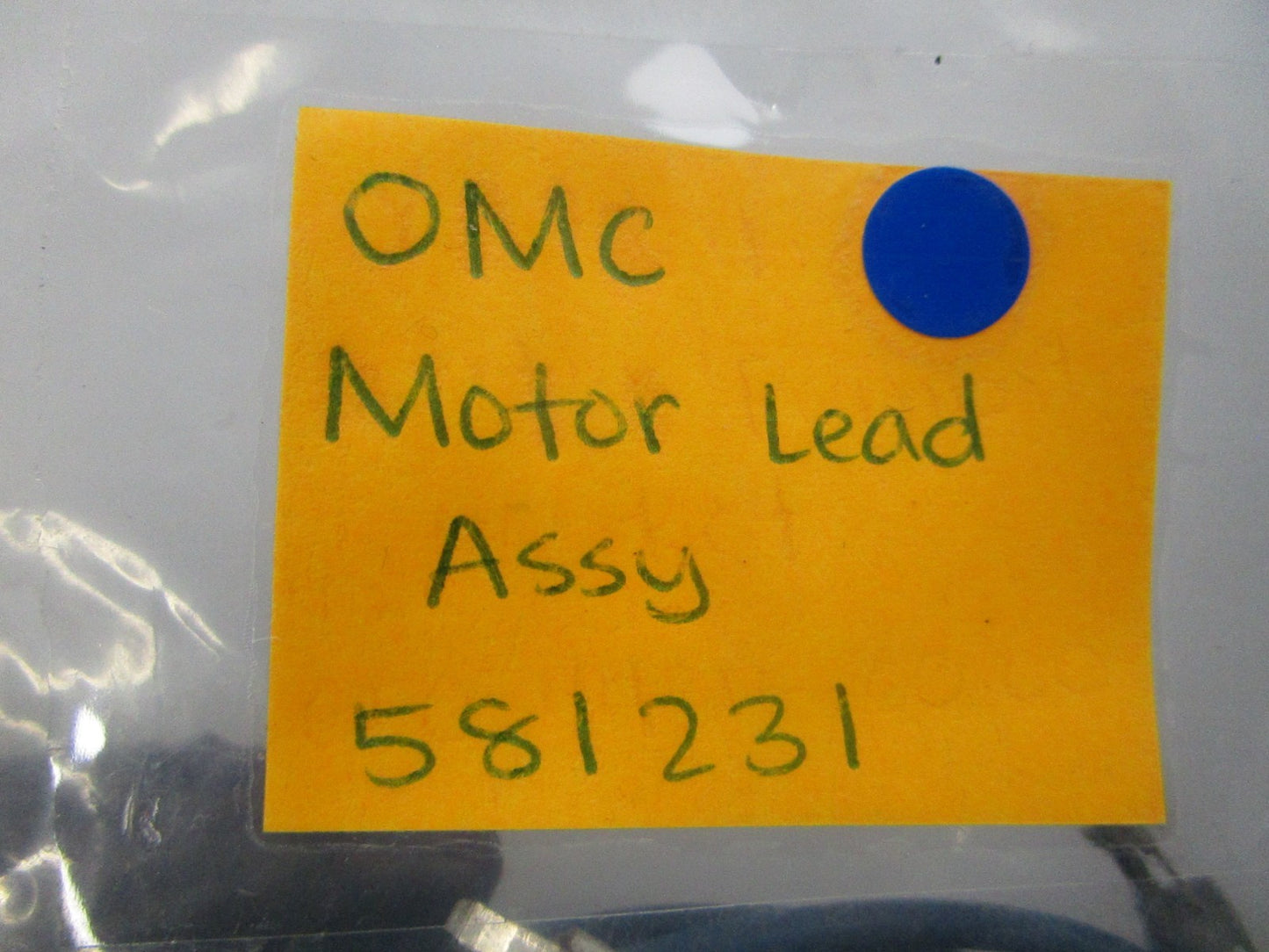NEW OEM 581231 0581231 OMC Johnson Evinrude Motor Lead Assembly 0810