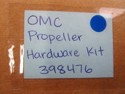 *NEW OEM* 0810 OMC Johnson Evinrude Propeller Hardware Kit 398476 0398476