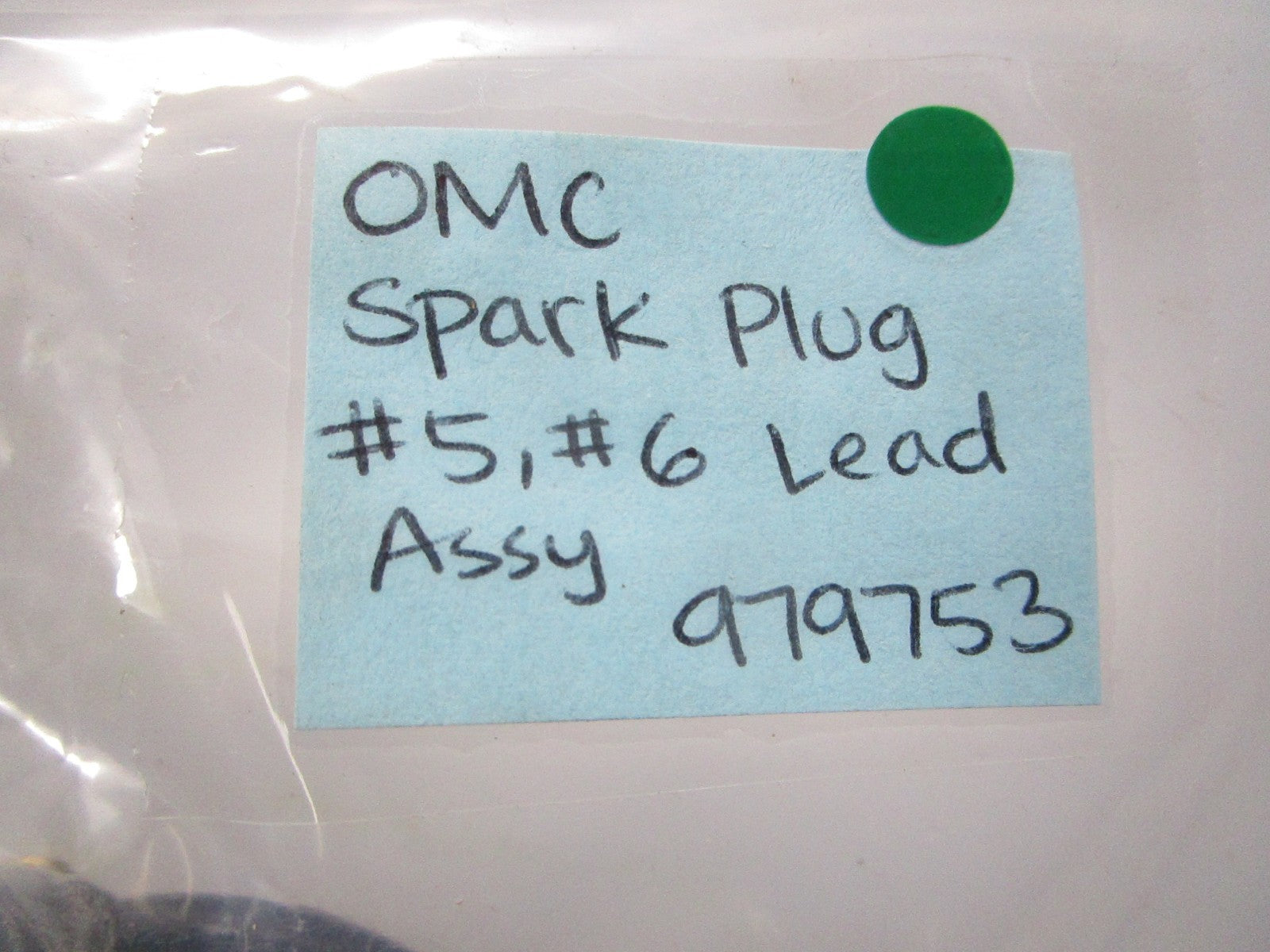 NEW OEM 979753 0979753 OMC Johnson Evinrude Spark Plug #5 #6 Lead Assy 0810
