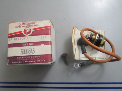 *NEW OEM* 0820 Mercury Quicksilver Stop Switch Kit 59065A6
