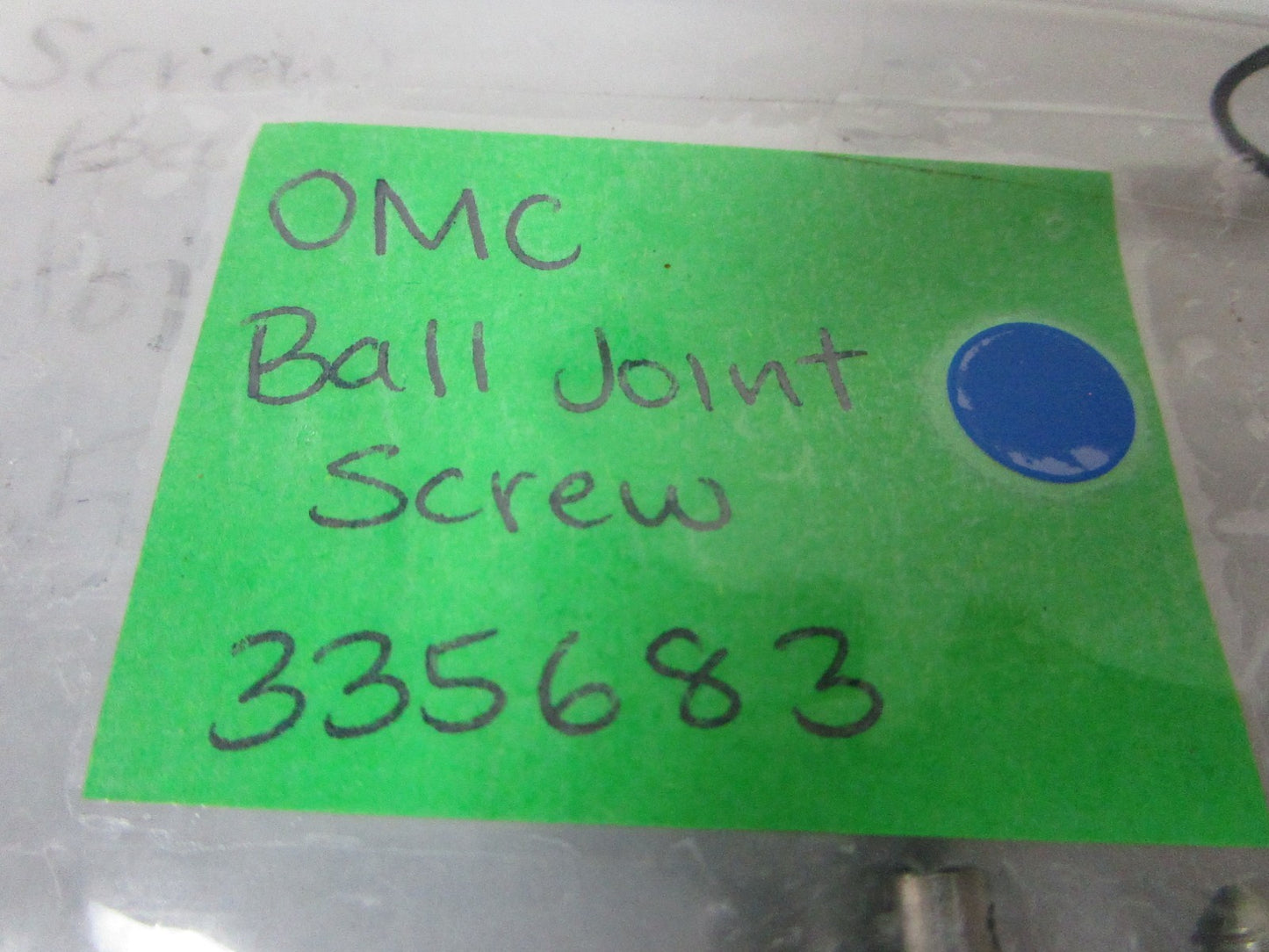 *NEW OEM* 0720 OMC Johnson Evinrude Ball Joint Screw 335683 0335683