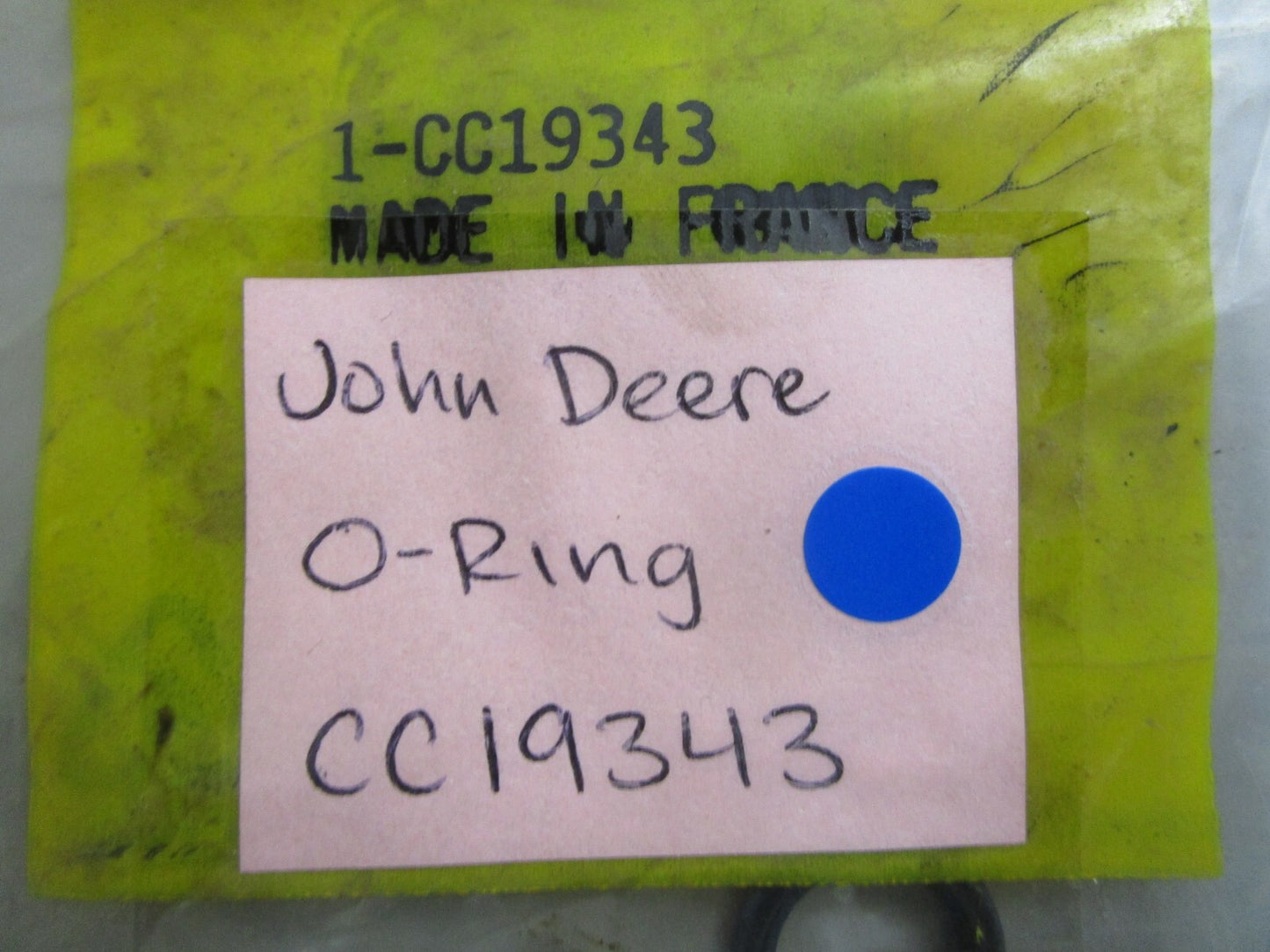 *NEW OEM* 0810 John Deere O-Ring CC19343