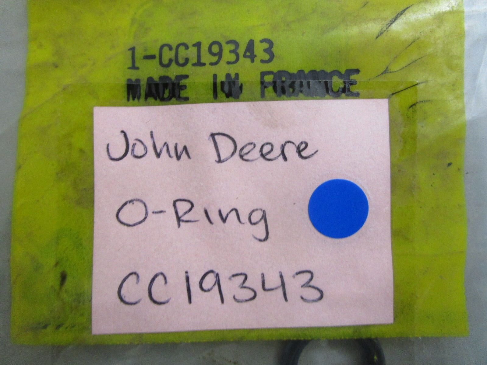 *NEW OEM* 0810 John Deere O-Ring CC19343