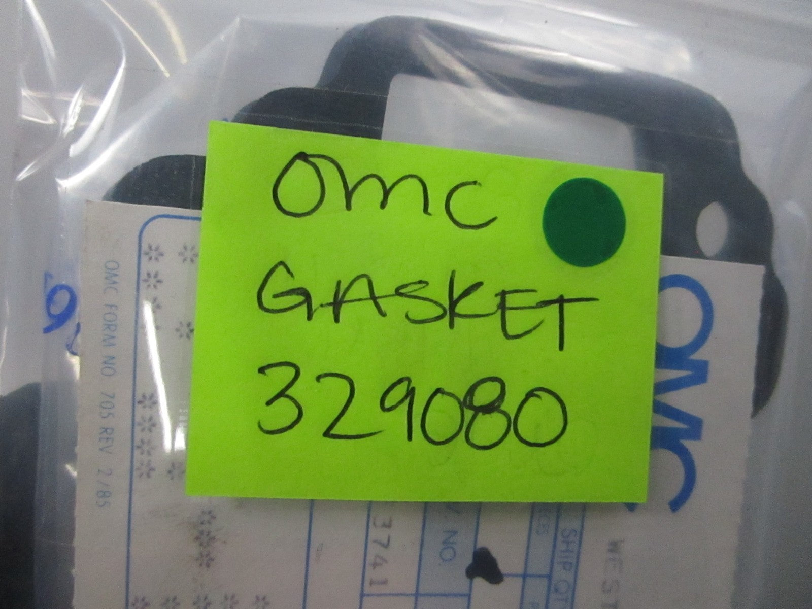 NEW OEM (LOT OF 2) 329080 0329080 OMC Johnson Evinrude Gasket 0810