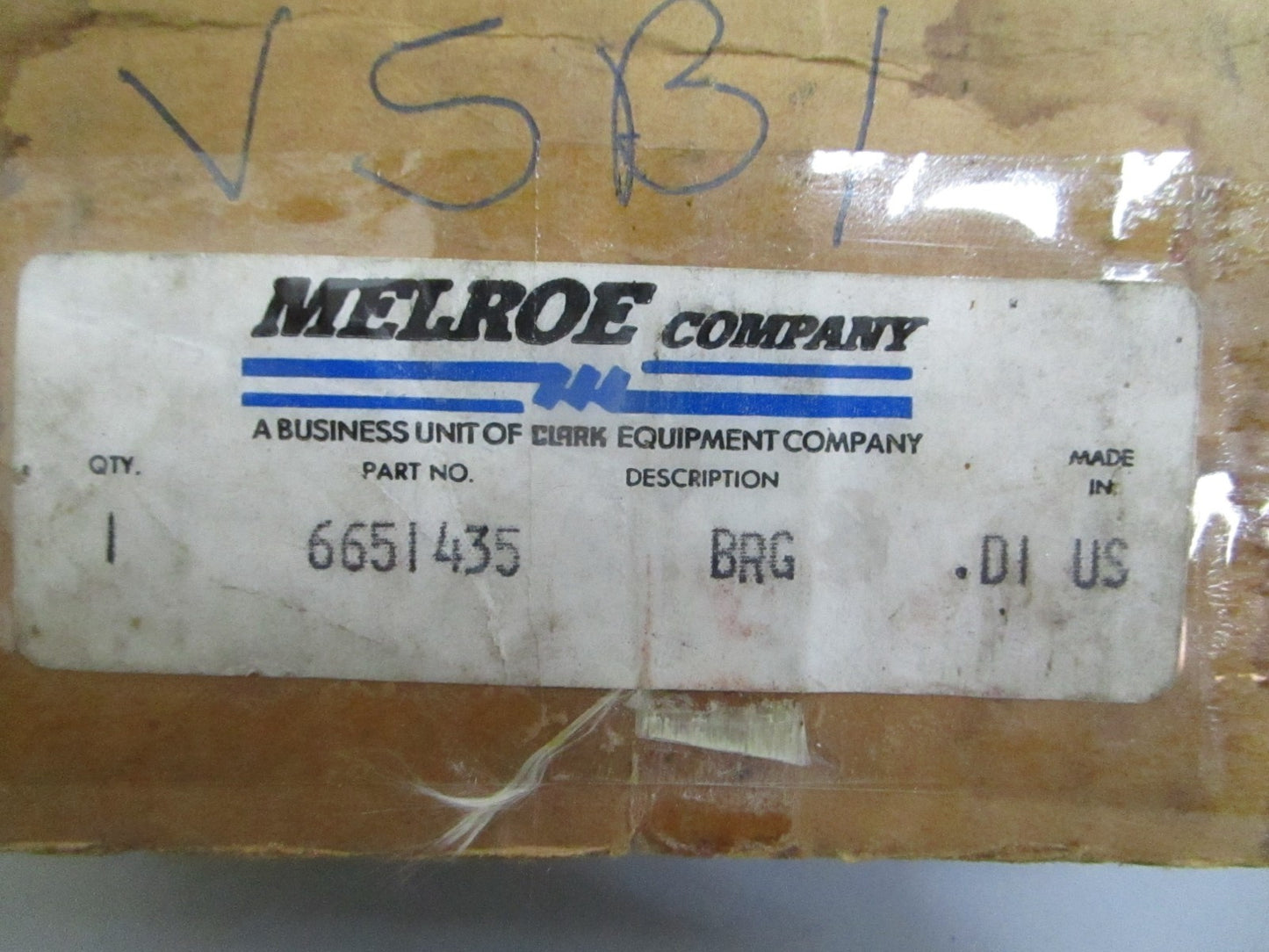*NEW OEM* 0820 Bobcat Bearing 6651435