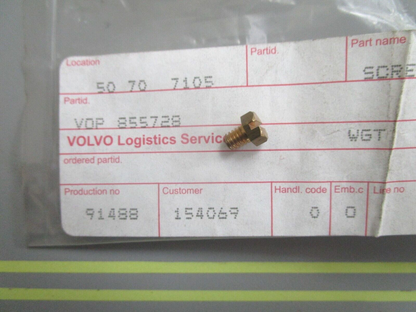 *NEW OEM* 0810 Volvo Penta Screw 855728