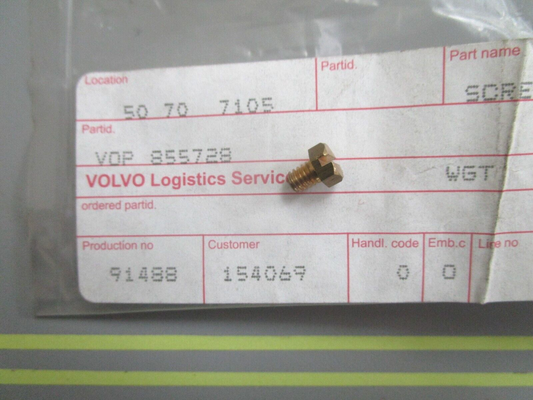 *NEW OEM* 0810 Volvo Penta Screw 855728