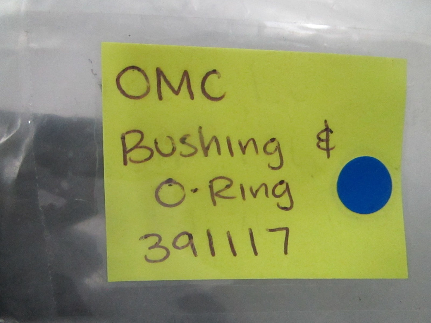 *NEW OEM* 0810 OMC Johnson Evinrude Bushing & O-Ring 391117 0391117