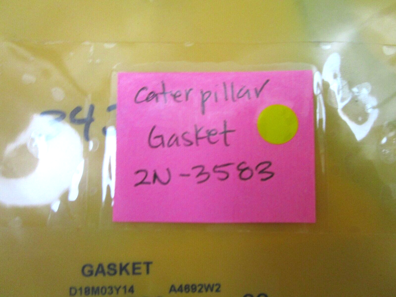 *NEW* 0750 Caterpillar GASKET 2N-3583