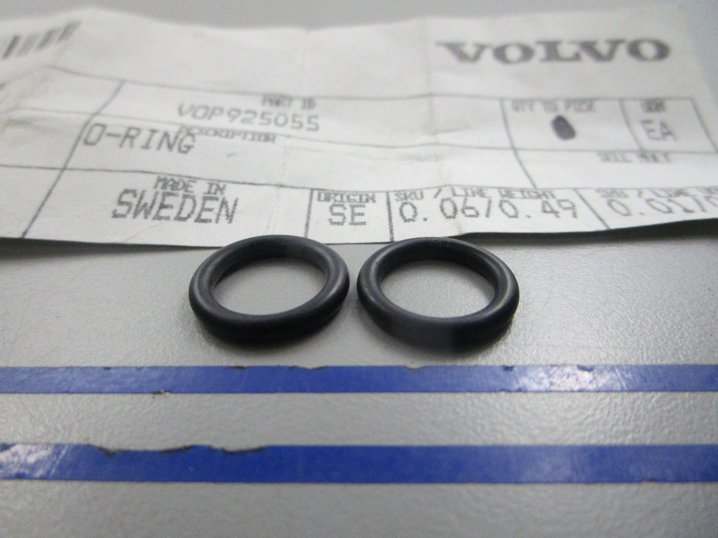 NEW OEM (LOT OF 2) 925055 Volvo Penta O-Ring 0810