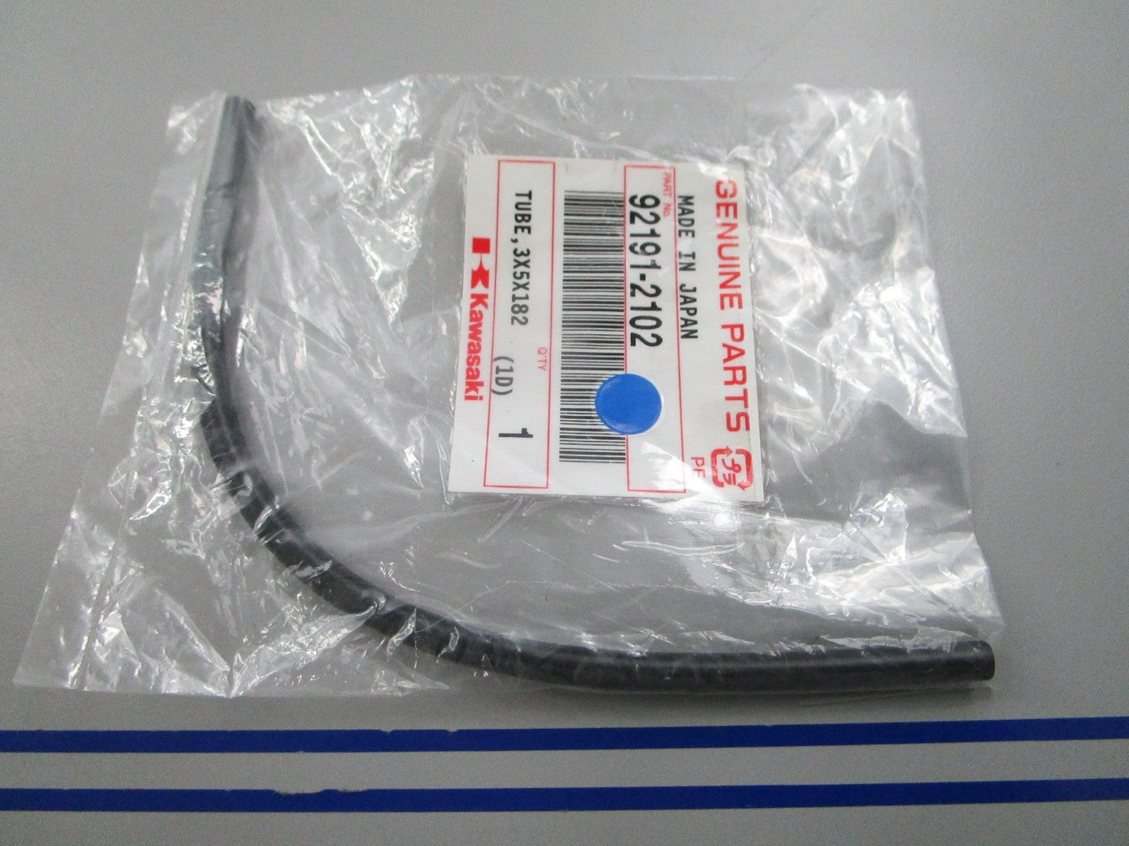 NEW OEM Kawasaki 92191-2102 Tube 0810