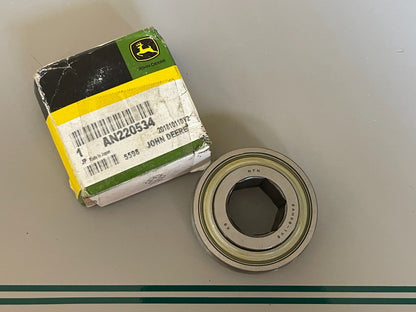 John Deere AN220534 NEW OEM Hexagonal Bore Ball Bearing NOS 0720