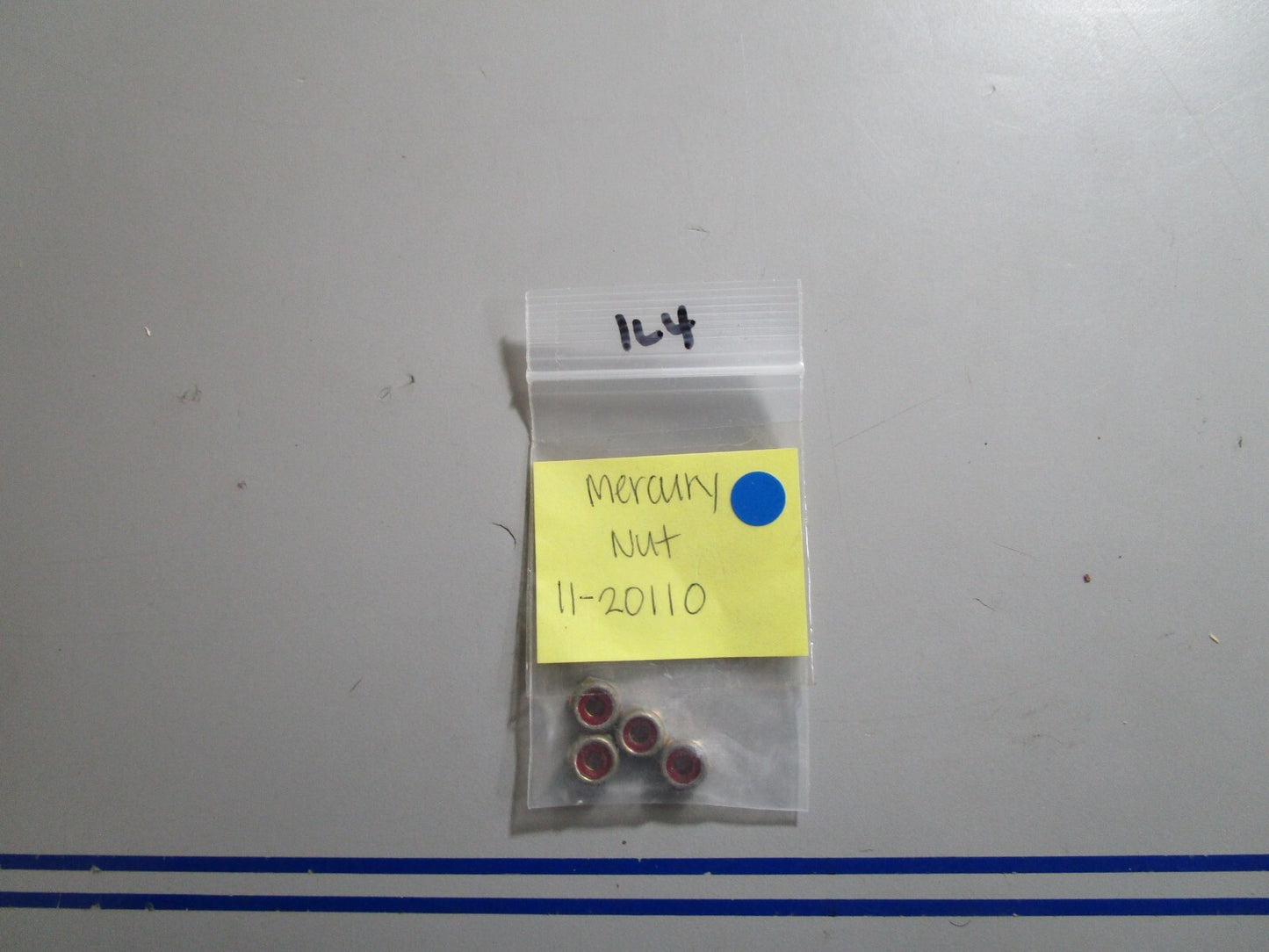 *NEW OEM* (LOT OF 4) 0810 Mercury Quicksilver Nut 11-20110