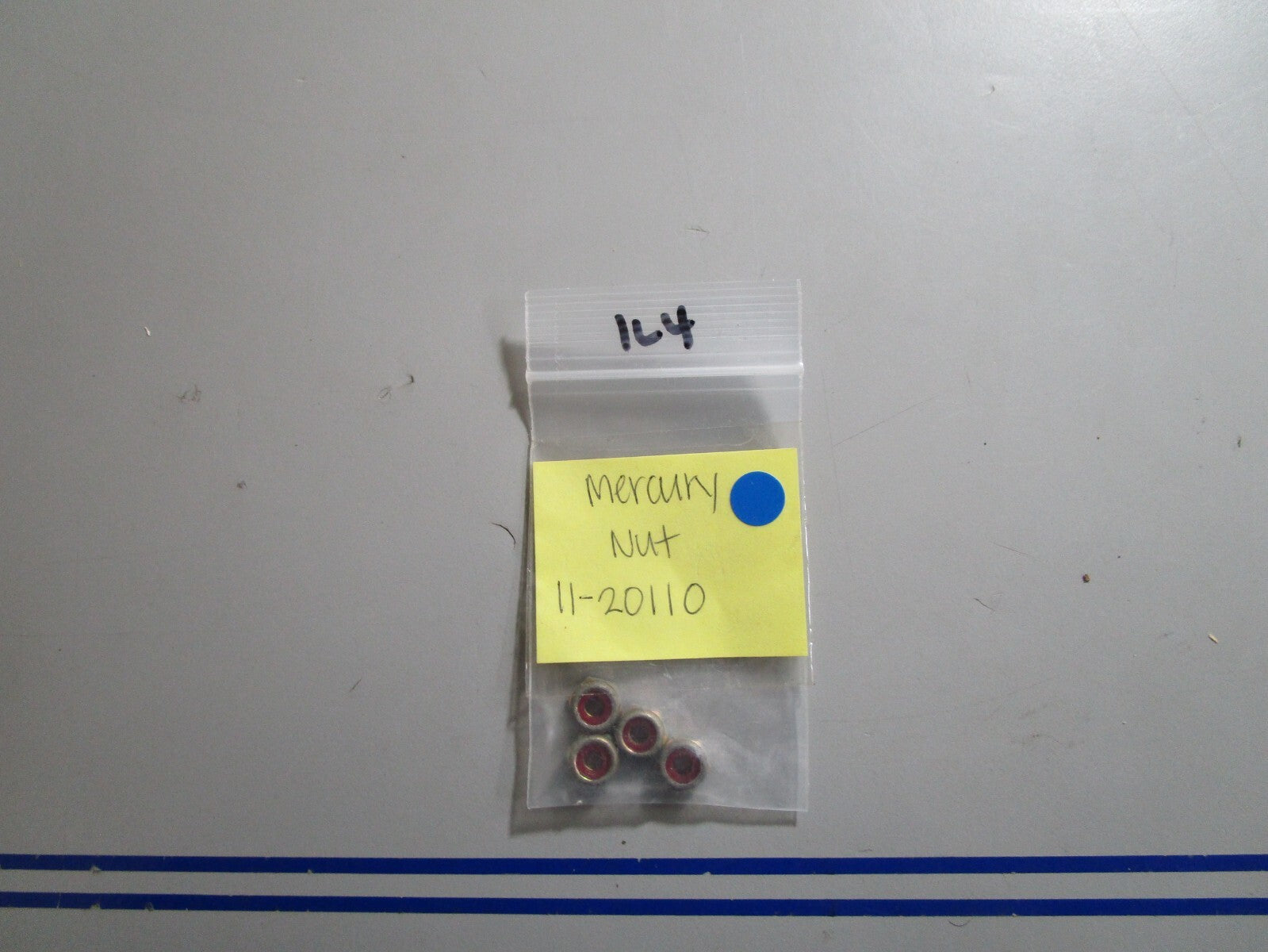 *NEW OEM* (LOT OF 4) 0810 Mercury Quicksilver Nut 11-20110