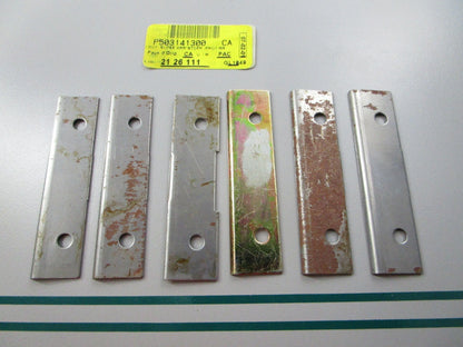 NEW OEM (LOT OF 6) 503141300 BRP Stopper Protector Plate *Rusty* 0810