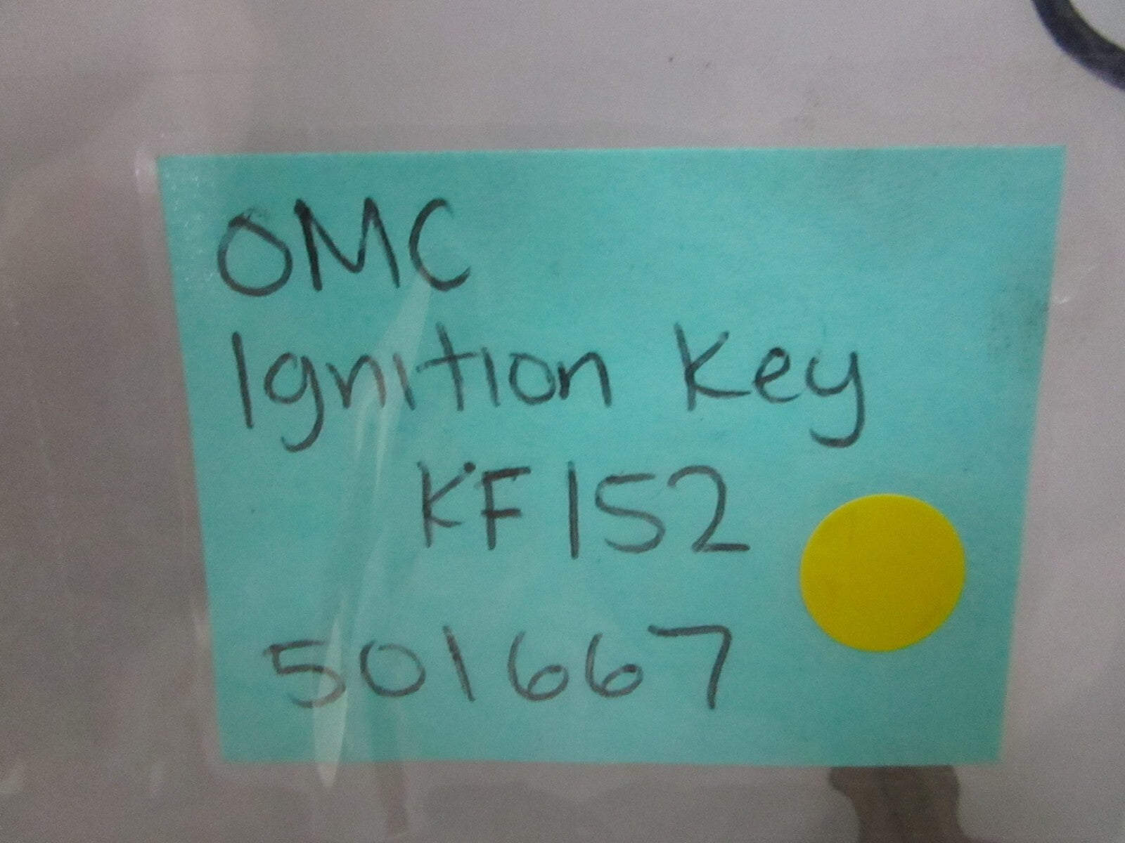 *NEW OEM* 0810 OMC Johnson Evinrude Ignition Key KF152 501667 0501667