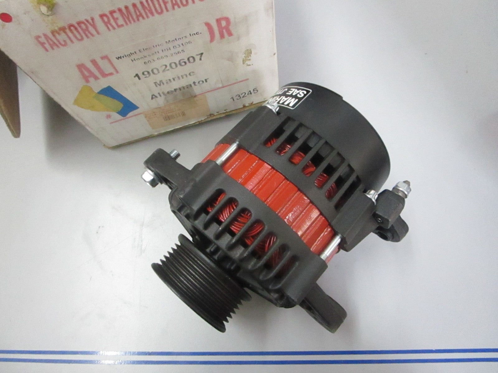 *NEW* 0720 Wright Electric 12V 70AMP Alternator 19020607 Replace: 20821 RA09700A