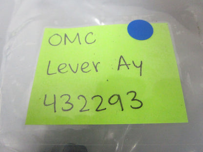 *NEW OEM* 0810 OMC Johnson Evinrude Lever Assembly 432293 0432293