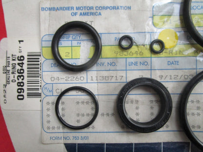 *NEW OEM* 0810 OMC Johnson Evinrude O-Ring Kit 983646 0983646