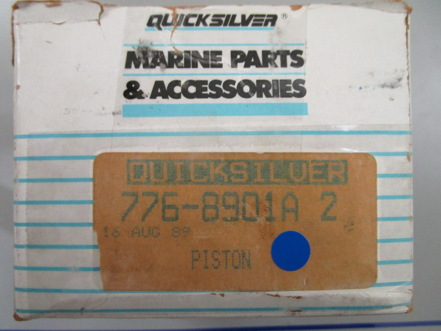 *NEW OEM* 0780 Mercury Quicksilver Piston 776-8901A 2