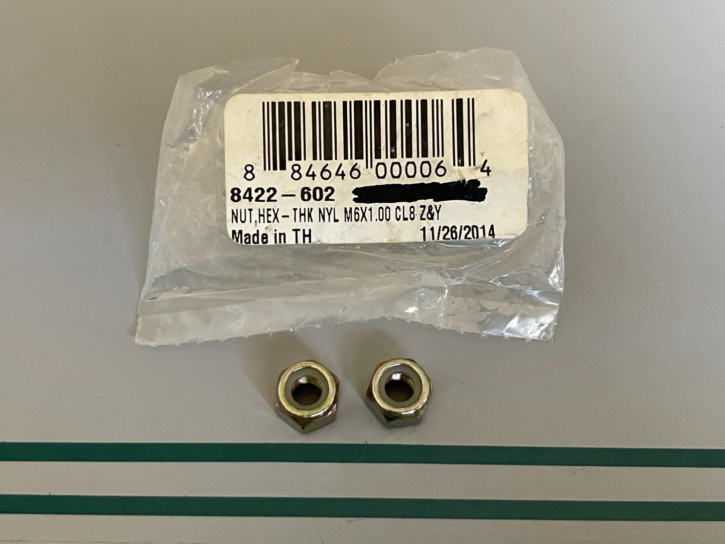 NEW OEM (LOT OF 2) 8422-602 Arctic Cat Hex Nut 0810