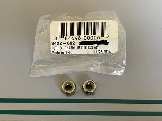 NEW OEM (LOT OF 2) 8422-602 Arctic Cat Hex Nut 0810