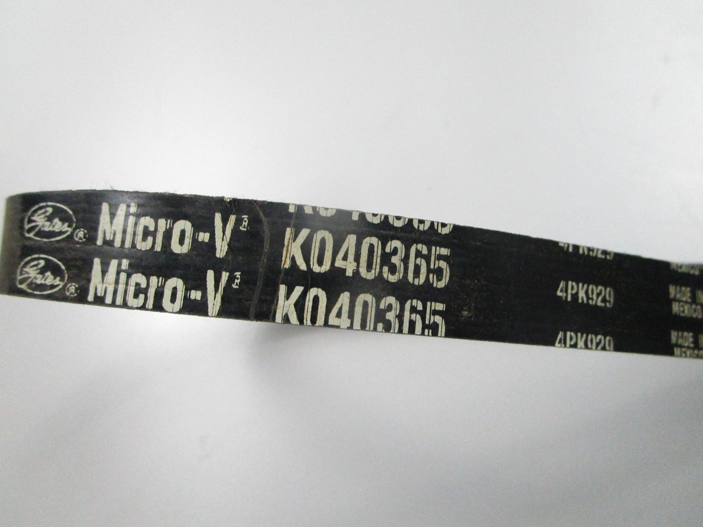 NEW K040365 Gates Micro-V Serpentine Belt 0810