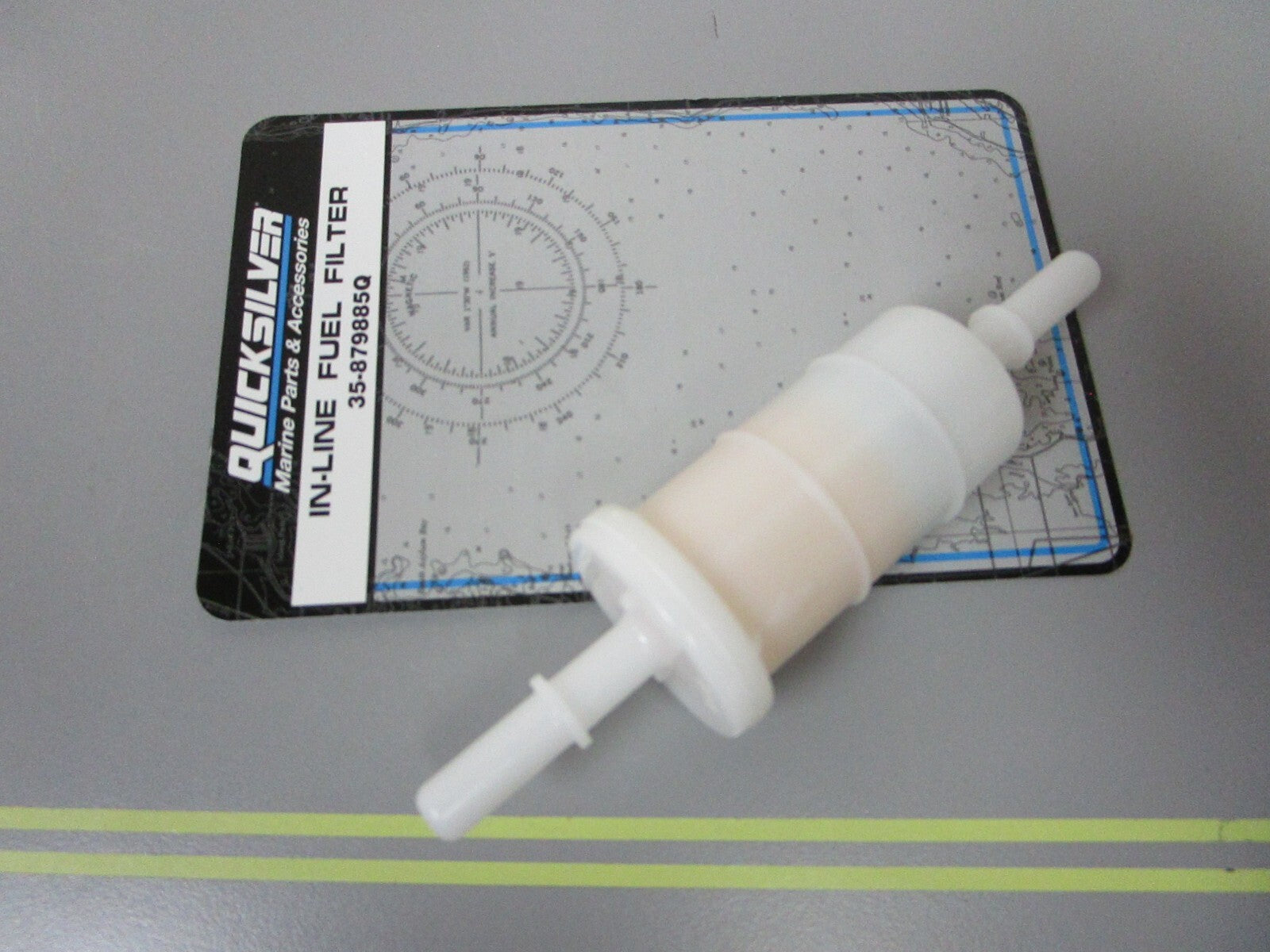 *NEW OEM* 0810 Mercury Quicksilver In-Line Fuel Filter 35-879885Q