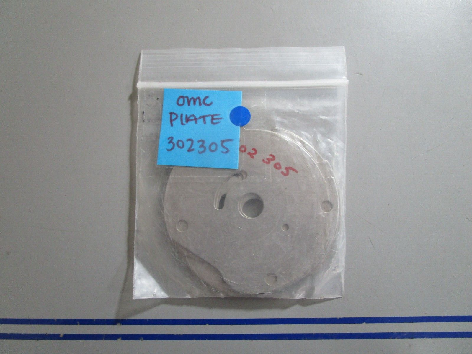 *NEW OEM* (LOT OF 6) 0770 OMC Johnson Evinrude Plate 302305 0302305