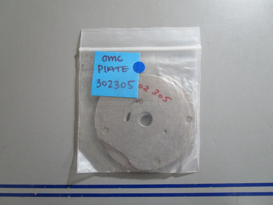 *NEW OEM* (LOT OF 6) 0770 OMC Johnson Evinrude Plate 302305 0302305